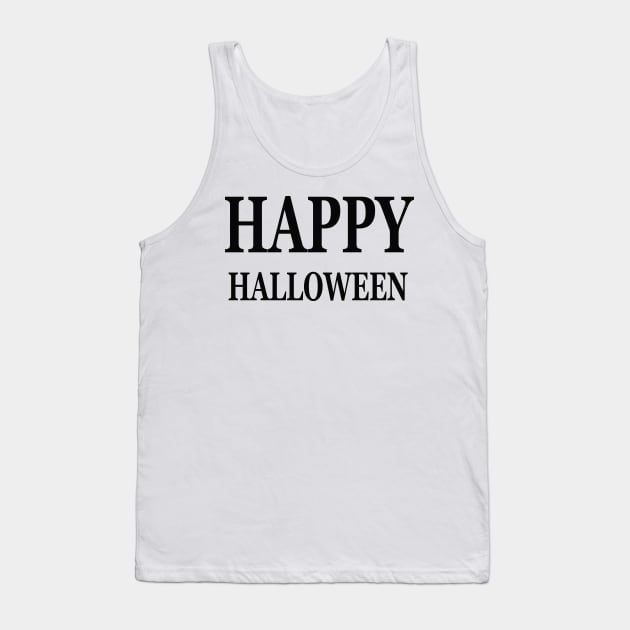 Happy Halloween Tank Top by lmohib